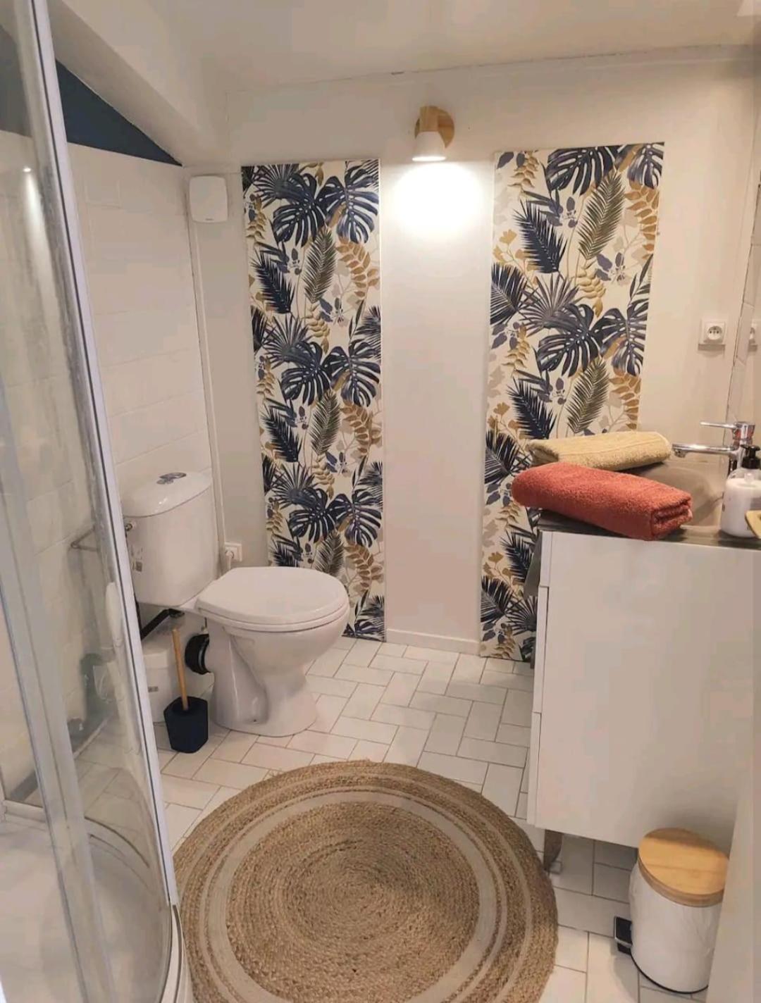 Chambre Climatisee Entre Mer Et Montagne, Avec Sdb Et Wc Privatifs Laroque-des-Albères 外观 照片